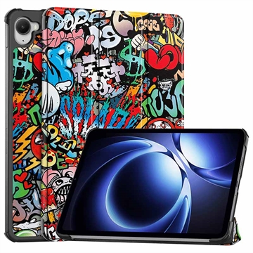 Xiaomi Redmi K Pad Tri-Fold Series Smart Folio-etui - Graffiti