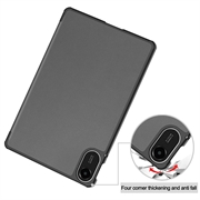Xiaomi Redmi Pad 2 Tri-Fold Series Smart Folio-etui - grå