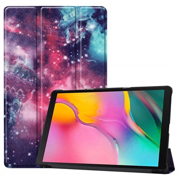 Tri-Fold Series Samsung Galaxy Tab A 10.1 (2019) Folio Taske - Galakse