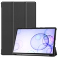 Tri-Fold Series Samsung Galaxy Tab S6 Smart Folio Cover - Sort
