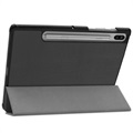 Tri-Fold Series Samsung Galaxy Tab S6 Smart Folio Cover - Sort