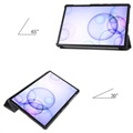 Tri-Fold Series Samsung Galaxy Tab S6 Smart Folio Cover - Sort
