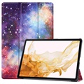 Tri-Fold Series Samsung Galaxy Tab S8+ Smart Folio Cover - Galakse