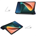 Tri-Fold Series Xiaomi Pad 5 Smart Folio Taske - Blå