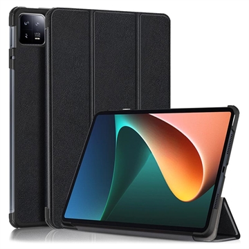Tri-Fold Series Xiaomi Pad 6/Pad 6 Pro Smart Folio Cover - Sort