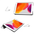 Tri-Fold Series iPad 10.2 2019/2020/2021 Smart Folio Cover - Hvid