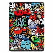 iPad Pro 11 2024/2025 Tri-Fold Series Smart Folio Cover - Graffiti