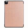 Tri-Fold Series iPad Pro 12.9 2021/2022 Smart Folio Cover - Rødguld