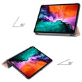 Tri-Fold Series iPad Pro 12.9 2021/2022 Smart Folio Cover - Rødguld