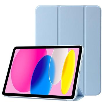 Tri-Fold Series iPad (2022) Smart Folio Cover - Babyblå