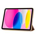 Tri-Fold Series iPad (2022) Smart Folio Cover - Guld