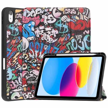 Tri-Fold Series iPad (2022) Smart Folio Cover - Graffiti