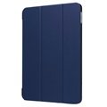iPad 9.7 2017/2018 Tri-fold Smart Folio cover med flip-over skærm - Mørkeblå
