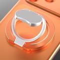 Tredobbelt foldbar MagSafe-ring med stativ til telefon - orange