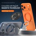 Tredobbelt foldbar MagSafe-ring med stativ til telefon - orange