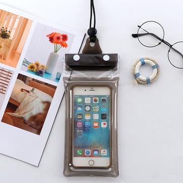 Triple Seal vandtæt universaltaske til smartphone - 7.2" - sort