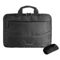 Tucano Idea Bundle 14" laptop-taske med trådløs mus - sort