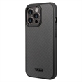 Tumi Aluminium Carbon iPhone 14 Pro Max Hybrid Cover - Sort