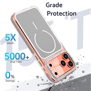 iPhone 18 Pro Tofarvet hybrid cover - MagSafe-kompatibel - Grå