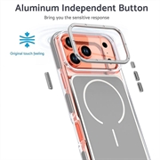 iPhone 18 Pro Tofarvet hybrid cover - MagSafe-kompatibel - Grå