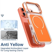 iPhone 18 Pro Max Tofarvet hybrid cover - MagSafe-kompatibel - Orange