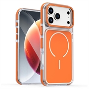 iPhone 18 Pro Tofarvet hybrid cover - MagSafe-kompatibel - Orange