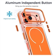 iPhone 18 Pro Tofarvet hybrid cover - MagSafe-kompatibel - Orange