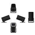 U1 Mini Smart-projektor og retro-spilkonsol - Android 14, over 36.000 spil - Sort