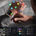 U19 AMOLED-smartur med Bluetooth-opkald - 1.85" - Tarnish