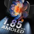 U19 AMOLED-smartur med Bluetooth-opkald - 1.85" - Tarnish