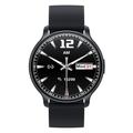 U23 Ultratynd AMOLED Unisex Smartwatch med over 100 sportstilstande - Sort