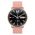 U23 Ultratynd AMOLED Unisex Smartwatch med over 100 sportstilstande - Guld / Pink