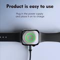 U30 4-i-1 Apple Watch og AirPods samt Samsung Galaxy og Pixel Watch oplader - Hvid