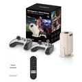 U5 2-i-1 smart projektor og retro-spilkonsol - Android 14, Wi-Fi 6, 8K-afspilning