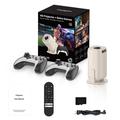 U5 2-i-1 smart projektor og retro-spilkonsol - Android 14, Wi-Fi 6, 8K-afspilning