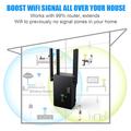 U6 Dual-Band WiFi Booster / Router 1200Mbps med 4 antenner - Sort