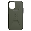 UAG Civilian iPhone 12 Mini Hybrid Cover - Grøn