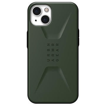UAG Civilian iPhone 13 Hybrid Cover - Army Grøn