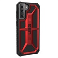 UAG Monarch Samsung Galaxy S21+ 5G Hybrid Cover - Crimson / Sort