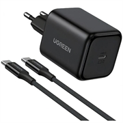 Ugreen X524 45W GaN USB-C-vægoplader med USB-C-kabel