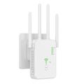 UNT-10 Dual-Band WiFi Booster / Router 1200Mbps - EU-stik - Hvid