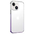 Usams US-BH813 Gradient iPhone 14 Plus Hybrid Cover - Lilla