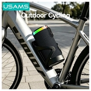 USAMS YX018 bærbar Bluetooth 5.4-højttaler - RGB-lys, 10W lyd - sort
