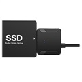 USB 3.0 / SATA Harddisk Kabel Adapter - Sort