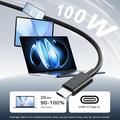 USB-C-oplader til bærbar computer til ASUS ROG Flow X13/Z13 - 100W, 20V, 5A, EU-stik - sort