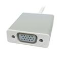 Transportabel USB-C / VGA Adapter - Full HD 1080p - Sølv