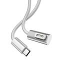 USB-C til Magsafe 1 PD hurtig opladning vævet kabel - 60W - 1.8m