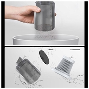 USB genopladelig ledningsfri bilstøvsuger 6000Pa - Sort