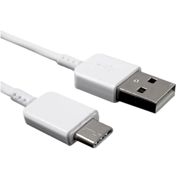 USB til USB-C Opladerkabel til iPhone 15 Pro/15 Pro Max/16 Pro/16 Pro Max - 1m - Hvid