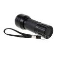 UV-lommelygte med 21 LED\'er - 395NM - sort